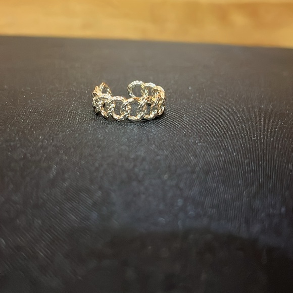 14K Gold Plated Adjustable Ring - Picture 5 of 5